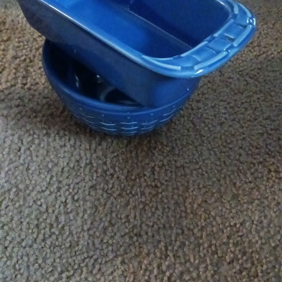Blue Ceramic Baking Dish Set